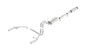 Borla 11-14 Ford F-150 5.0L AT 2/4WD S-Type SS Catback Exhaust bor140416 Borla 11-14 Ford F-150 5.0L AT 2/4WD S-Type SS Catback Exhaust bor140416