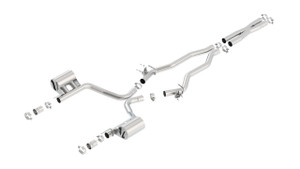 Borla 15-16 Dodge Challenger SRT/Scat Pcak 6.4L V8 ATAK Catback Exhaust bor140678 Borla 15-16 Dodge Challenger SRT/Scat Pcak 6.4L V8 ATAK Catback Exhaust bor140678