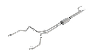 Borla 2019 Chevrolet Silverado / GMC Sierra 1500 S Type Catback Exhaust - 2.75in Pipe Diameter bor140778 Borla 2019 Chevrolet Silverado / GMC Sierra 1500 S Type Catback Exhaust - 2.75in Pipe Diameter bor140778