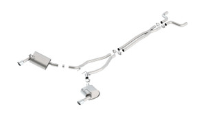 Borla 14-15 Camaro 3.6L V6 Single Split Rear Exit Touring Catback Exhaust bor140526 Borla 14-15 Camaro 3.6L V6 Single Split Rear Exit Touring Catback Exhaust bor140526