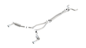 Borla 14-15 Chevy Camaro SS 6.2L V8 Single Split Rear Exit ATAK Catback Exhaust bor140532 Borla 14-15 Chevy Camaro SS 6.2L V8 Single Split Rear Exit ATAK Catback Exhaust bor140532
