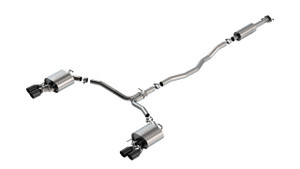 Borla 18-20 Toyota Camry XSE 3.5in Tip Dual Split Rear Exit Cat Back S-Type Exhaust Black Chrome bor140823BC Borla 18-20 Toyota Camry XSE 3.5in Tip Dual Split Rear Exit Cat Back S-Type Exhaust Black Chrome bor140823BC