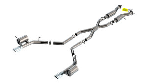 Borla 2021+ Dodge Durango SRT Hellcat 6.2L V8 AWD S-Type Cat-Back Exhaust System - T-304SS bor140885