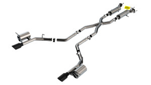 Borla 18-20 Dodge Durango SRT 6.2L V8 2.75in S-Type SS Catback Exhaust w/ BLK Chrome Tips bor140791BC