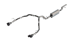 Borla 21-22 Chevrolet Tahoe 5.3L V8 2/4WD 4DR 3in/2.75in Touring Cat-Back Exhaust -Carbon Fiber Tips bor140856CF Borla 21-22 Chevrolet Tahoe 5.3L V8 2/4WD 4DR 3in/2.75in Touring Cat-Back Exhaust -Carbon Fiber Tips bor140856CF