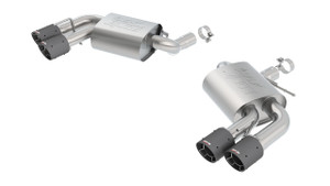 Borla 2016 Chevy Camaro V8 SS AT/MT ATAK Rear Section Exhaust w/o Dual Mode Valves bor11921CF Borla 2016 Chevy Camaro V8 SS AT/MT ATAK Rear Section Exhaust w/o Dual Mode Valves bor11921CF