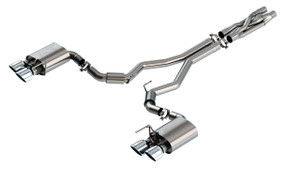 Borla 2020 Ford GT500 5.2L AT 3in ATAK CatBack Exhaust w/ Chrome Tips bor140837 Borla 2020 Ford GT500 5.2L AT 3in ATAK CatBack Exhaust w/ Chrome Tips bor140837