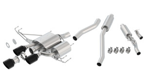 Borla 17-18 Honda Civic Type-R FK8 ATAK Cat-Back Exhaust w/ Ceramic Black Tips bor140738CB Borla 17-18 Honda Civic Type-R FK8 ATAK Cat-Back Exhaust w/ Ceramic Black Tips bor140738CB