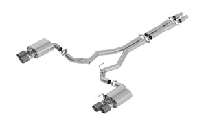 Borla 2018 Ford Mustang GT 5.0L AT/MT 3in Atak Catback Exhaust w/ Valves (Carbon Fiber Tip) bor140743CF Borla 2018 Ford Mustang GT 5.0L AT/MT 3in Atak Catback Exhaust w/ Valves (Carbon Fiber Tip) bor140743CF