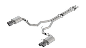 Borla 2018 Ford Mustang GT 5.0L AT/MT 3in Atak Catback Exhaust w/ Valves (Carbon Fiber Black Tip) bor140743CFBA Borla 2018 Ford Mustang GT 5.0L AT/MT 3in Atak Catback Exhaust w/ Valves (Carbon Fiber Black Tip) bor140743CFBA