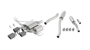 Borla 17-18 Honda Civic Type R 2.0L 2.75in Atak Adjustable Catback Exhaust (Carbon Fiber Black Tip) bor140738CFBA Borla 17-18 Honda Civic Type R 2.0L 2.75in Atak Adjustable Catback Exhaust (Carbon Fiber Black Tip) bor140738CFBA