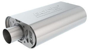 Borla Big Block Chevrolet 396/402/427 2.5in Offset Inlet / 2.5in Center Outlet Crate Muffler bor400851 Borla Big Block Chevrolet 396/402/427 2.5in Offset Inlet / 2.5in Center Outlet Crate Muffler bor400851