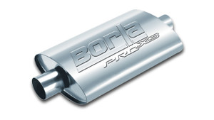 Borla Universal Pro-XS 2.5in Inlet//Outlet Center/Center Muffler bor40364 Borla Universal Pro-XS 2.5in Inlet//Outlet Center/Center Muffler bor40364