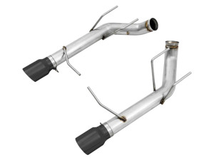 AWE Track Edition Axle-back Exhaust for the S197 Ford Mustang GT - Diamond Black Tips - awe3020-33044 AWE Track Edition Axle-back Exhaust for the S197 Ford Mustang GT - Diamond Black Tips - awe3020-33044