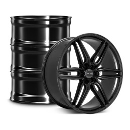 Velgen 2009-2020 Ford F-150 VFF-6 Wheel Kit - Gloss Black - 22x10