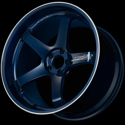 Advan GT Premium Version 21x10.5 +24 5-114.3 Racing Titanium Blue Wheel avnYAQ1L24EDP