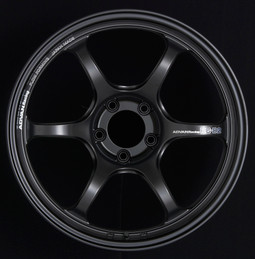 Advan RG-D2 16x6.5 +45 4-100 Semi Gloss Black Wheel avnYAT6D45ASB