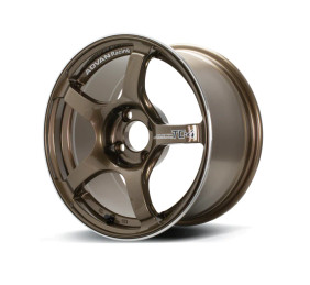 Advan TC4 17x8.0 +45 5-100 Umber Bronze Metallic & Ring Wheel avnYAD7G45DUAR