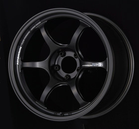 Advan RG-D2 18x8.5 +50 5-114.3 Semi Gloss Black Wheel avnYAT8H50ESB