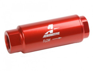 Aeromotive SS Series In-Line Fuel Filter - 3/8in NPT - 40 Micron Fabric Element aer12303 Aeromotive SS Series In-Line Fuel Filter - 3/8in NPT - 40 Micron Fabric Element aer12303