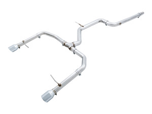 AWE Tuning 18-21 Volkswagen Jetta GLI Mk7 Track Edition Exhaust - Chrome Silver Tips (Fits OEM DP)  awe3020-22034 AWE Tuning 18-21 Volkswagen Jetta GLI Mk7 Track Edition Exhaust - Chrome Silver Tips (Fits OEM DP)  awe3020-22034