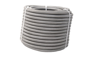 Aeromotive PTFE SS Braided Fuel Hose - AN-08 x 16ft aer15311 Aeromotive PTFE SS Braided Fuel Hose - AN-08 x 16ft aer15311