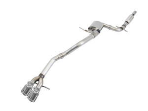 AWE Tuning Mk6 Jetta 2.5L Track Edition Exhaust - Polished Silver Tips  awe3020-22028 AWE Tuning Mk6 Jetta 2.5L Track Edition Exhaust - Polished Silver Tips  awe3020-22028