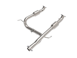 aFe Twisted Steel Y-Pipe 2 IN to 3 IN 409 Stainless Steel w/ Cat Toyota Tacoma 05-15 V6-4.0L (2WD/4WD) - afe48-46006-RC aFe Twisted Steel Y-Pipe 2 IN to 3 IN 409 Stainless Steel w/ Cat Toyota Tacoma 05-15 V6-4.0L (2WD/4WD) - afe48-46006-RC