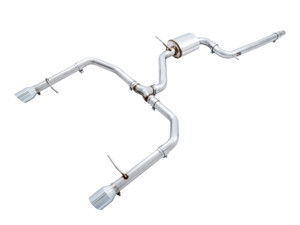 AWE Tuning 18-21 Volkswagen Jetta GLI Mk7 Track Exhaust - Chrome Silver Tips (Fits High-Flow DP)  awe3015-22068 AWE Tuning 18-21 Volkswagen Jetta GLI Mk7 Track Exhaust - Chrome Silver Tips (Fits High-Flow DP)  awe3015-22068