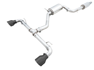 AWE Touring Edition Exhaust for VW MK8 GTI - Diamond Black Tips - awe3015-33658 AWE Touring Edition Exhaust for VW MK8 GTI - Diamond Black Tips - awe3015-33658