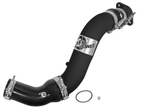 aFe Bladerunner 3in Intercooler Hot Side Tube for 16-17 Nissan Titan XD V8 5.0L (td) afe46-20288-B aFe Bladerunner 3in Intercooler Hot Side Tube for 16-17 Nissan Titan XD V8 5.0L (td) afe46-20288-B