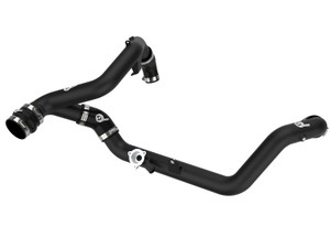 aFe Bladerunner 2-1/4 IN Aluminum Hot Charge Pipe Black 20-23 Ford Explorer/Explorer ST - Black afe46-20658-B
