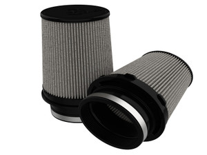 aFe Black Series Replacement Filter w/ Pro DRY S Media 4.5x3IN Fx6x5IN Bx5x3-.75 Tx7IN H - (Pair) afe21-90111-MA