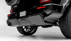 Vorsteiner Glossy Carbon Fiber PP 2x2 Rear Diffuser Mercedes Benz G63 AMG 2018+ - MEV2050 Vorsteiner Glossy Carbon Fiber PP 2x2 Rear Diffuser Mercedes Benz G63 AMG 2018+ - MEV2050