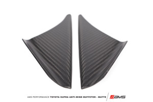 AMS Performance 2020+ Toyota GR Supra Anti-Wind Buffeting Kit - Matte Carbon - amsAMS.38.06.0002-2 AMS Performance 2020+ Toyota GR Supra Anti-Wind Buffeting Kit - Matte Carbon - amsAMS.38.06.0002-2