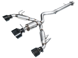 AWE Tuning 2023+ Toyota GR Corolla Track Edition Exhaust - Diamond Black Tips awe3020-53472 AWE Tuning 2023+ Toyota GR Corolla Track Edition Exhaust - Diamond Black Tips awe3020-53472