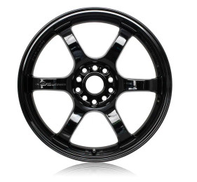 Gram Lights 57DR 15x8 / +35mm / 4-100 Gloss Black Wheel Gram Lights 57DR 15x8 / +35mm / 4-100 Gloss Black Wheel