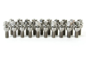 USP Motorsport Titanium Porsche Wheel Bolt Set - 52mm - USP-TI-52P-KT2