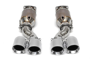 Fabspeed Porsche 997 Turbo Muffler Bypass Exhaust System (2006-2009) Fabspeed Porsche 997 Turbo Muffler Bypass Exhaust System (2006-2009)