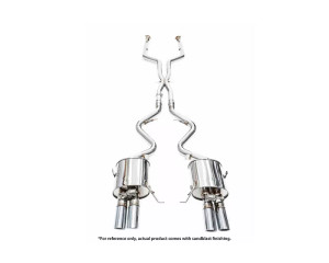 IPE SS Dual Side Dual Out Catback Exhaust System w/Chrome Silver Tips BMW M3 S65 Sedan/Coupe 2007-2013 IPE SS Dual Side Dual Out Catback Exhaust System w/Chrome Silver Tips BMW M3 S65 Sedan/Coupe 2007-2013