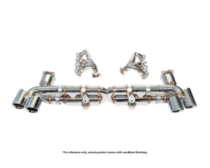 IPE SS Header Back System w/Cat Downpipe Porsche 911 (991/991.2) Turbo | Turbo S 2013-2019 IPE SS Header Back System w/Cat Downpipe Porsche 911 (991/991.2) Turbo | Turbo S 2013-2019