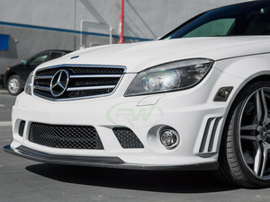 RW Carbon Mercedes W204 C63 AMG Arkym Style CF Front Lip - mercw20437 RW Carbon Mercedes W204 C63 AMG Arkym Style CF Front Lip - mercw20437