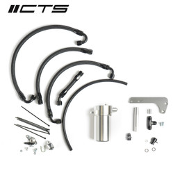 CTS TURBO MK6 GOLF R/MK2 TT-S/8P A3 CATCH CAN FOR BILLET VALVE COVER - CTS-CC-MK6R-250 CTS TURBO MK6 GOLF R/MK2 TT-S/8P A3 CATCH CAN FOR BILLET VALVE COVER - CTS-CC-MK6R-250