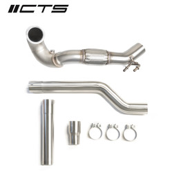 CTS TURBO MQB VW TIGUAN AND AUDI Q3 AWD 1.8T/2.0T DOWNPIPE (2017+) - CTS-EXH-DP-0015-T