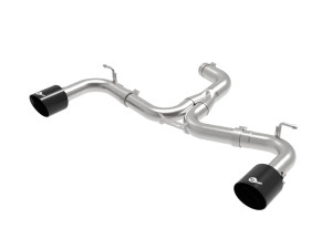 aFe MACH Force-Xp 3" to 2-1/2" 304 Stainless Steel Axle-Back Exhaust System Volkswagen GTI (MK7.5) 18-21 L4-2.0L (t) - BLACK TIPS - afe49-36421-B aFe MACH Force-Xp 3" to 2-1/2" 304 Stainless Steel Axle-Back Exhaust System Volkswagen GTI (MK7.5) 18-21 L4-2.0L (t) - BLACK TIPS - afe49-36421-B