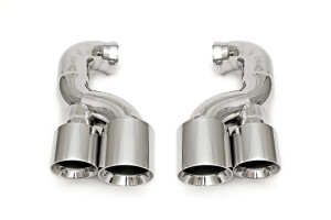 Fabspeed Porsche 957 Cayenne S Deluxe Quad Style Tips (2008-2010) Fabspeed Porsche 957 Cayenne S Deluxe Quad Style Tips (2008-2010)