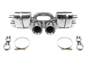 Fabspeed Porsche 997.2 GT3 / GT3 RS Center Mini Maxflo Performance Exhaust System (2010-2011)