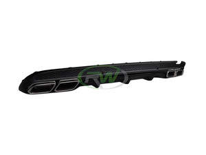 RW Carbon Mercedes C63 Style Diffuser Conversion Kit for C Class - mercw20532 RW Carbon Mercedes C63 Style Diffuser Conversion Kit for C Class - mercw20532
