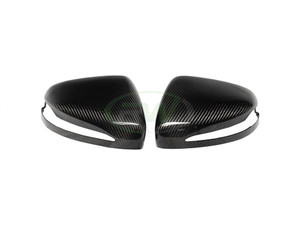 RW Carbon Mercedes W464/G63/GLE/GLS Carbon Fiber Mirror Covers - mercw46401