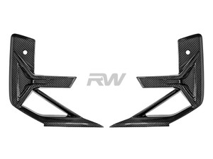 RW Carbon BMW F97 X3M F98 X4M LCI SQ CF Front Bumper Trims - bmwf97007 RW Carbon BMW F97 X3M F98 X4M LCI SQ CF Front Bumper Trims - bmwf97007